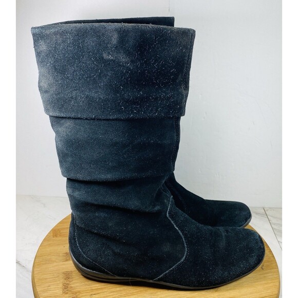 Naturalizer Women Suede Flat Boots Size 8M - Picture 2 of 5